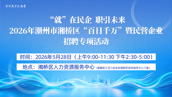 汕头招聘网广告